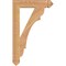 Ekena Millwork Olympic Arts & Crafts Smooth Bracket, Western Red Cedar, 3 1/2"W x 20"D x 32"H BKT04X20X32OLY03SWR - alternate 4